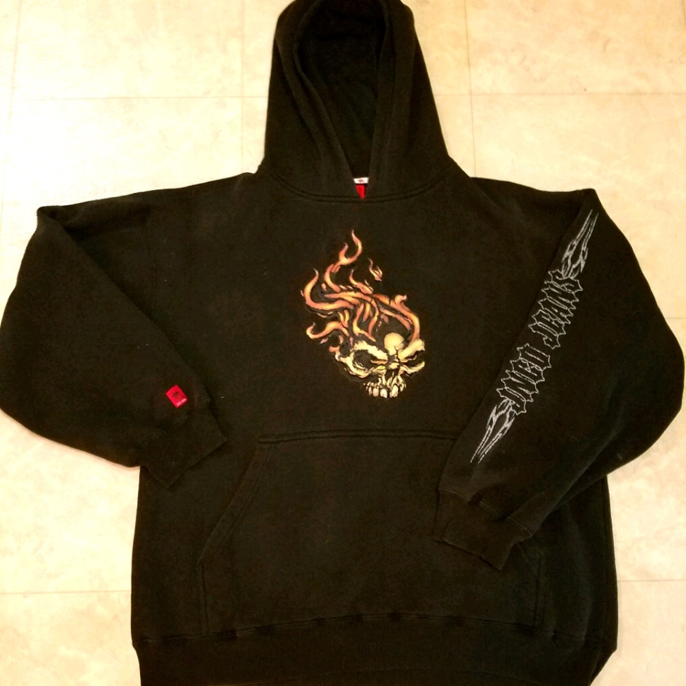 Vintage 90s jnco Jean's hoodie